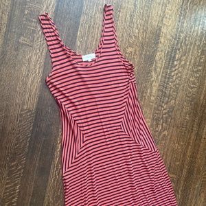 Pink Rose Maxi Dress L